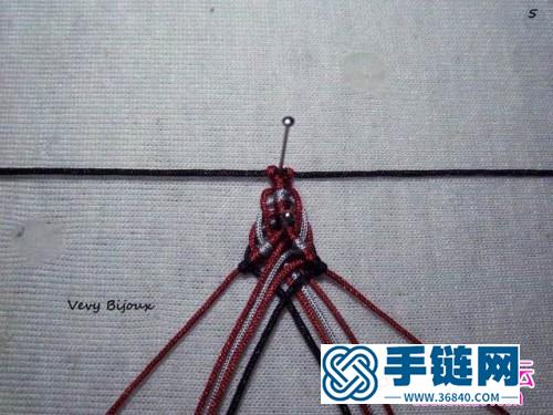 中国结编织小姑娘裙子造型的挂饰教程