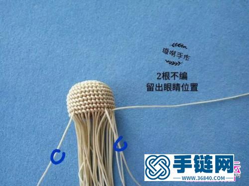 玉线绳编超级玛丽教程的详细制作步骤图