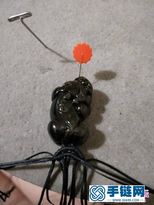 绳编貔恘手链的详细编制教程