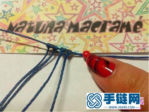 中国结编织小海马的方法图解