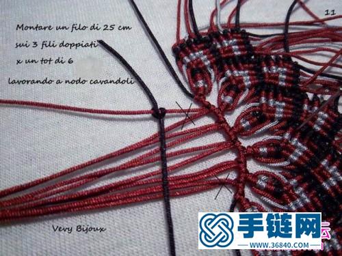 中国结编织小姑娘裙子造型的挂饰教程