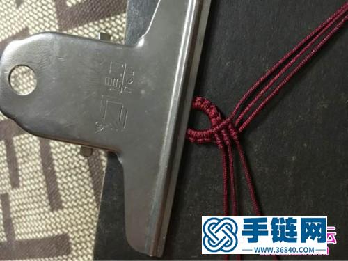 玉线砗久磲串珠手链的详细编织教程