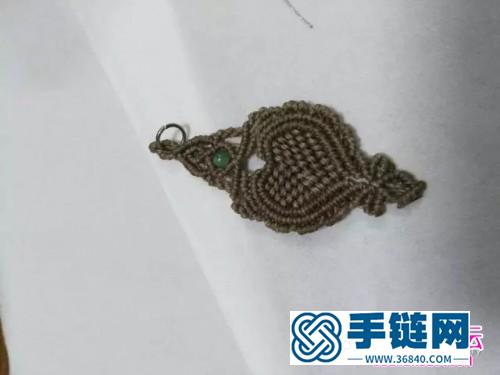 编绳心之所系吊坠的详细制作图解