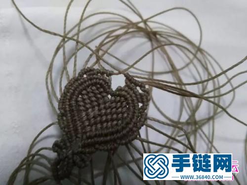 编绳心之所系吊坠的详细制作图解