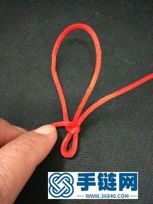 绳编锁结情侣手绳的方法