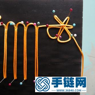 中国结制作套色挂饰的方法教程