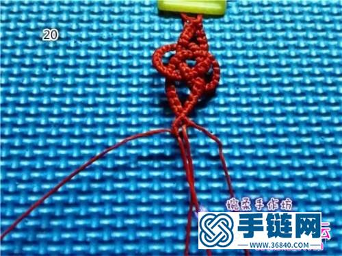 中国结编织同心结手绳方法图解