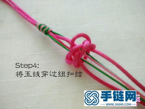 KT手链的详细编法教程