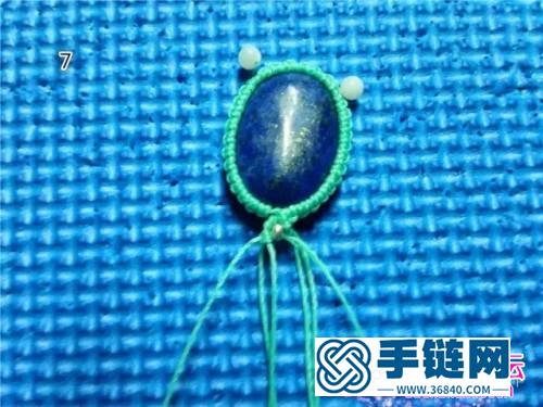 中国结编织魔仙吊坠的方法图解（婉柔手作）