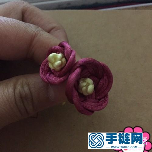 简单小花胸针的制作方法