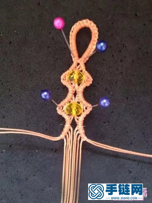 繁星串珠手链的制作方法