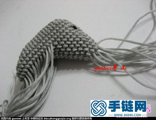 中国结立体小象的制作