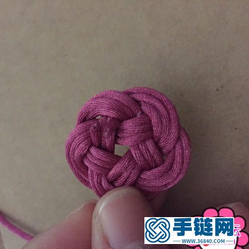 简单小花胸针的制作方法