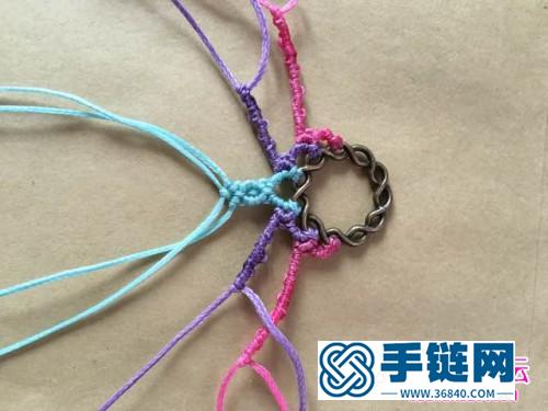 爱心形耳环或项链吊坠的制作