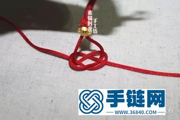 中国结编织制作鸿佑转运珠手绳教程