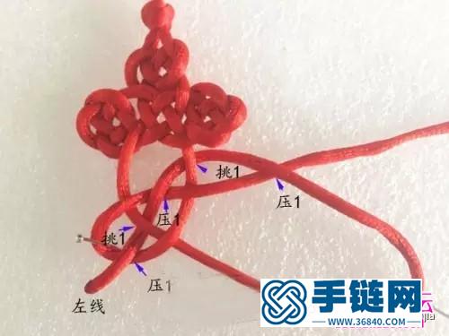 双钱结组合小挂饰的制作方法