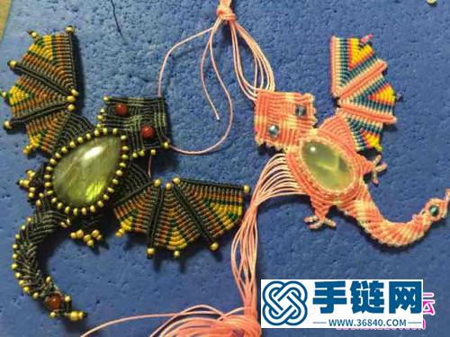 包石翼龙的制作方法