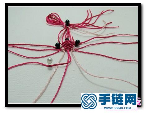 绳编小金鱼教程、步骤图