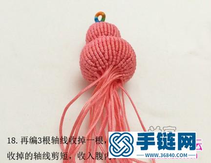 一步步教你绳编中葫芦的方法图片（兰亭作品）