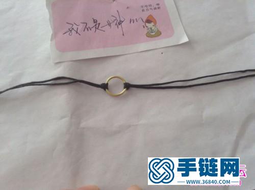 中国结编织串环手绳教程