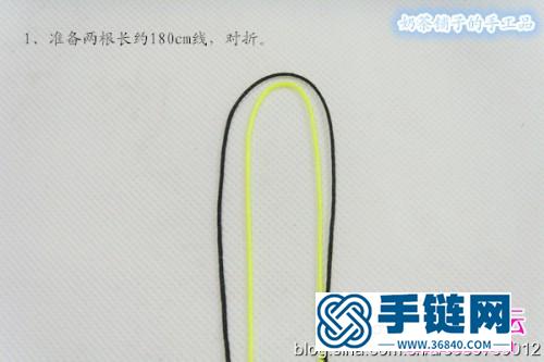 玉米结手链编法图解