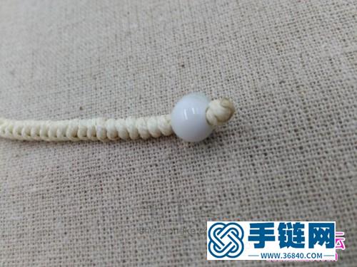 中国结漂亮的串珠手链教程