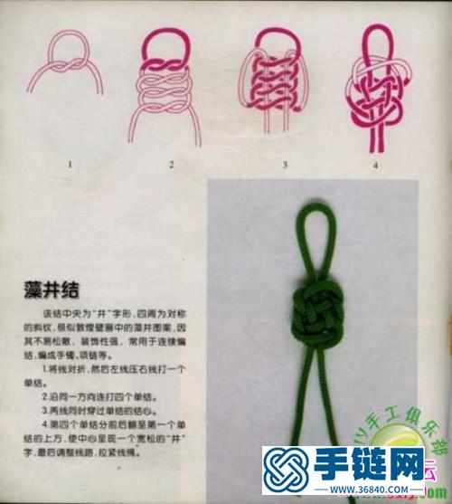 最基本的中国结的编法图解大全