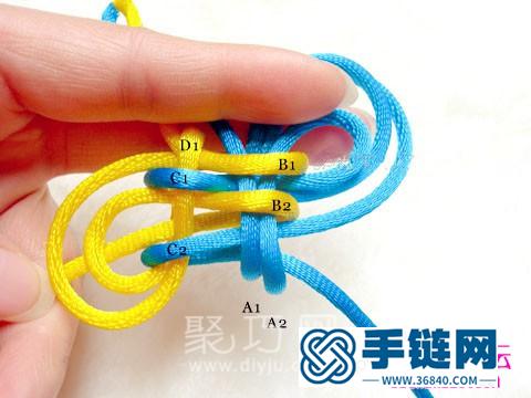绳编中国结叠翼盘长结的方法