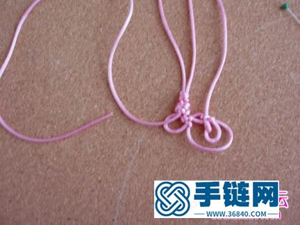 绳编立体蝴蝶教程步骤