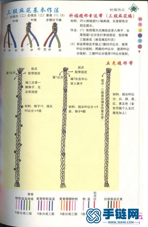 玉石绳结教程书：《手艺家：祈福饰品》系列（全书）