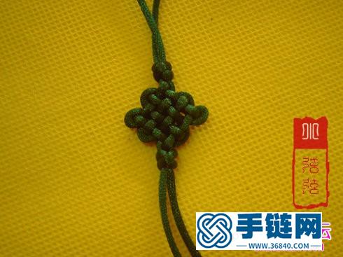 中国结葡萄挂饰的编法教程