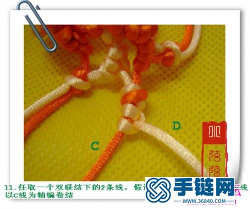 金钱袋结艺的制作步骤图