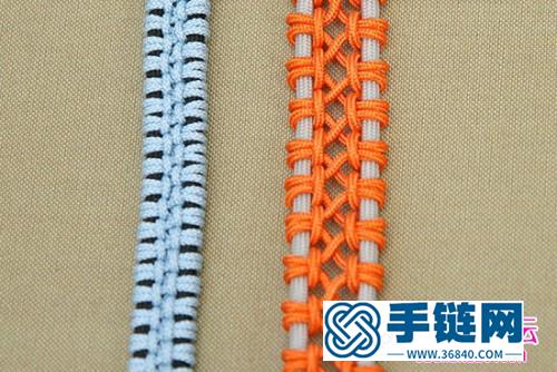 绳子手工编织手链教程