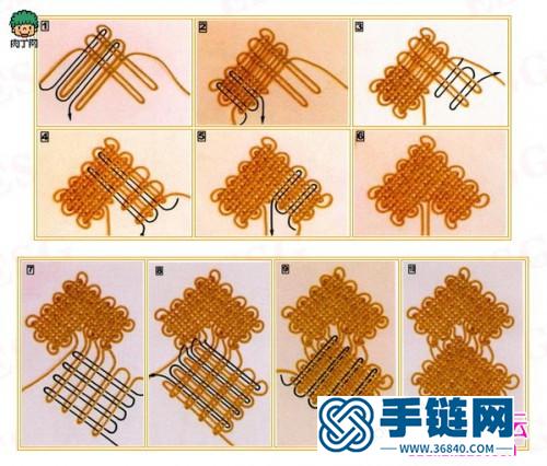 各种中国结的打法图解教程