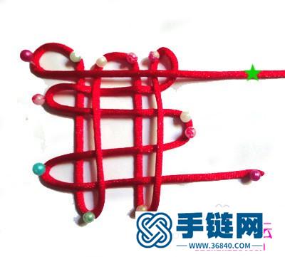 中国结盘长结的编结方法图解