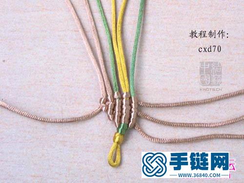 中国结绳编小龙虾教程