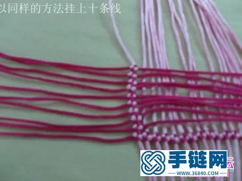 中国结十字结提包编结图解