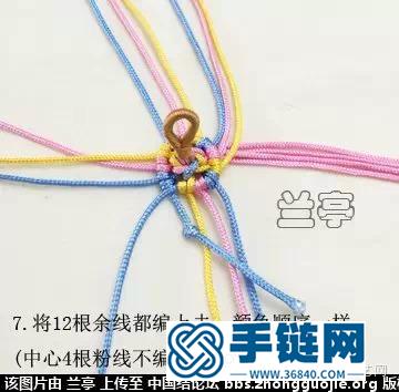 中国结做的创意彩色挂饰