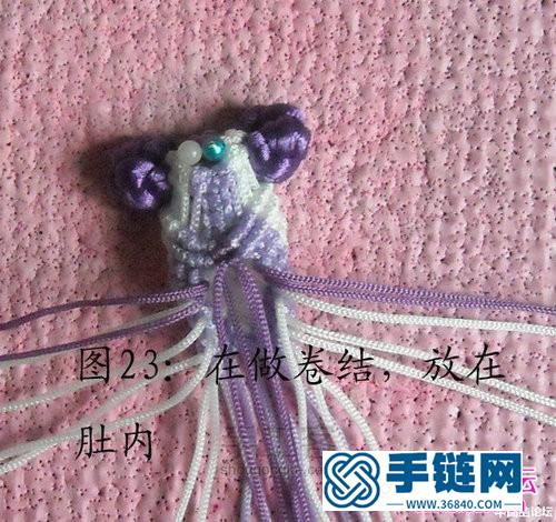 手编中国结小金鱼