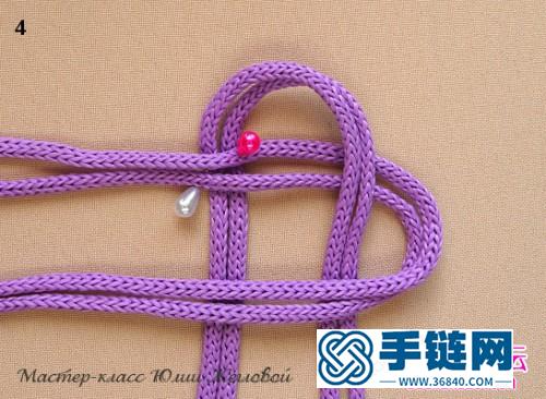 如何用绳编织一个包包用的包扣