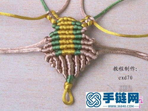 中国结绳编小龙虾教程