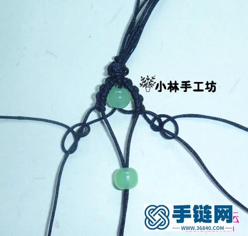 绳编漂亮的手链款式图、编制方法教程