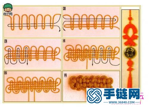 各种中国结的打法图解教程