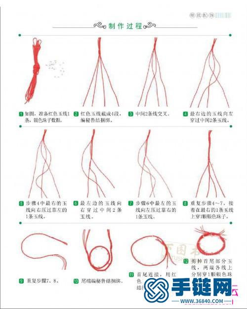 学编中国结配饰，各种简单中国结的编法图解（全书）