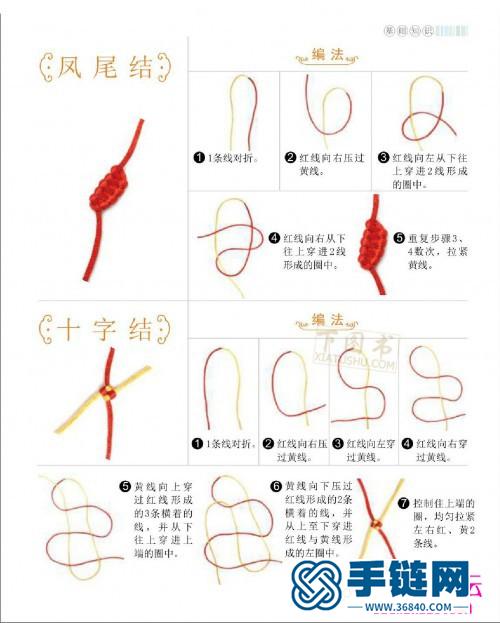 学编中国结配饰，各种简单中国结的编法图解（全书）