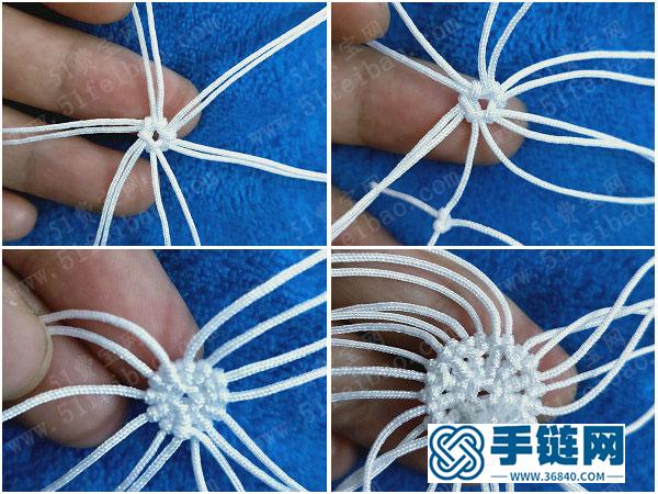 贺新年手工创意_鼠年吉祥编绳小老鼠玉线挂件 