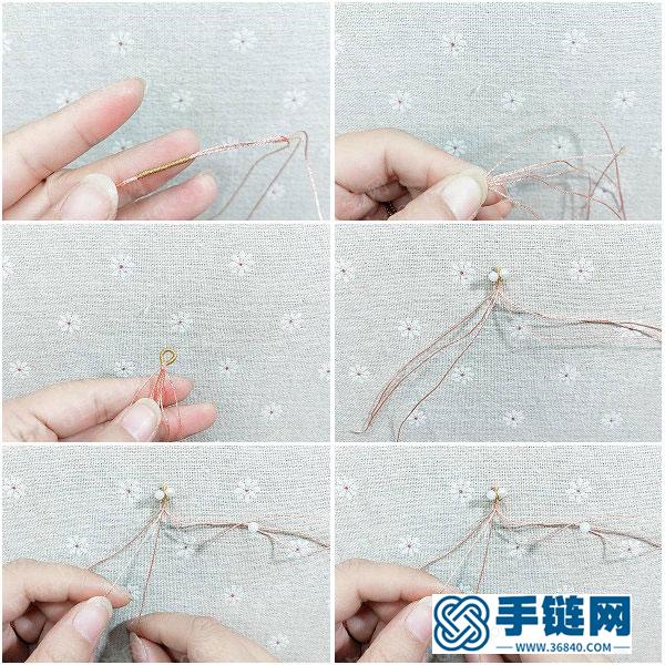 手工编织图解_编法美人鱼尾挂件教程 