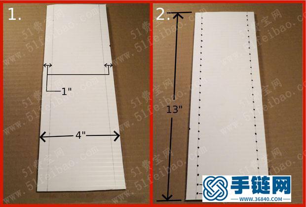 手编伞绳手机袋编法图解教程 