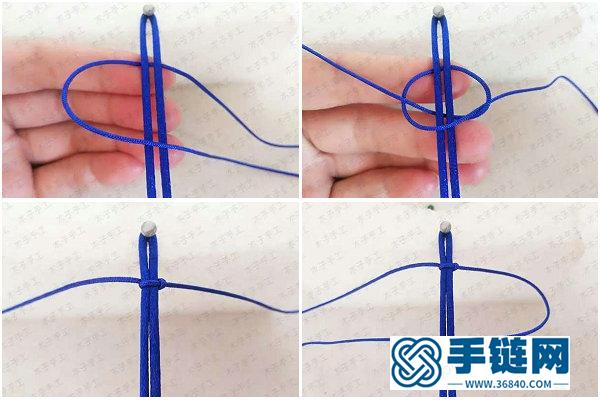 手工编织大全_平结手绳升级版编法图解 