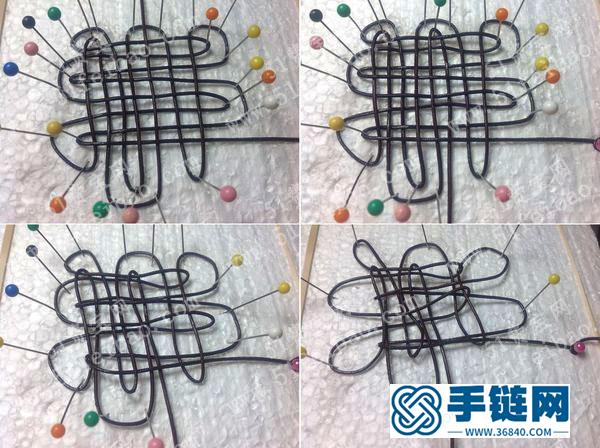 怎么做中国结盘长结绳编戒指 